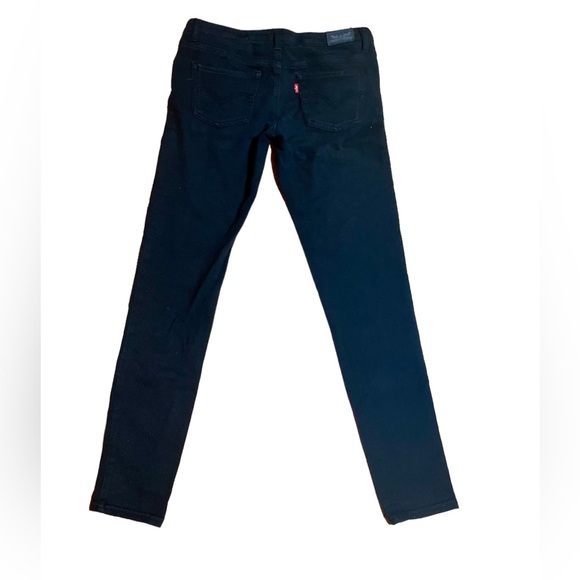 Levi’s Black “The Knit Jean” Pull On Jegging Sz 14 - Picture 5 of 8